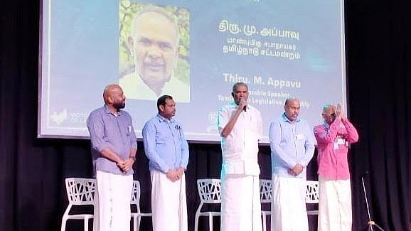 தமிழர்கள் மென்மேலும் வளர வேண்டும்! : மெல்போர்ன் நகரில் பேரவைத் தலைவர் மு.அப்பாவு உரையாடல்!