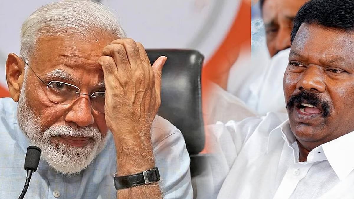 “மக்களின் ரத்தத்தை உறிஞ்சும் ஒட்டுண்ணிகளுக்கு பேசுவதற்கு அருகதை இல்லை” -மோடிக்கு செல்வப்பெருந்தகை பதிலடி!