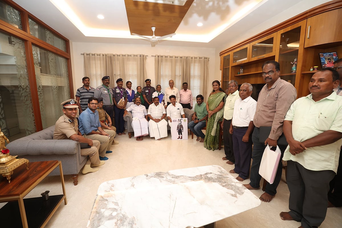 கலைஞர் நூற்றாண்டு நினைவு பெருந்திரளணி! : துணைத் தலைவராக பொறுப்பேற்றுக்கொண்டார் அமைச்சர் கே.என்.நேரு!