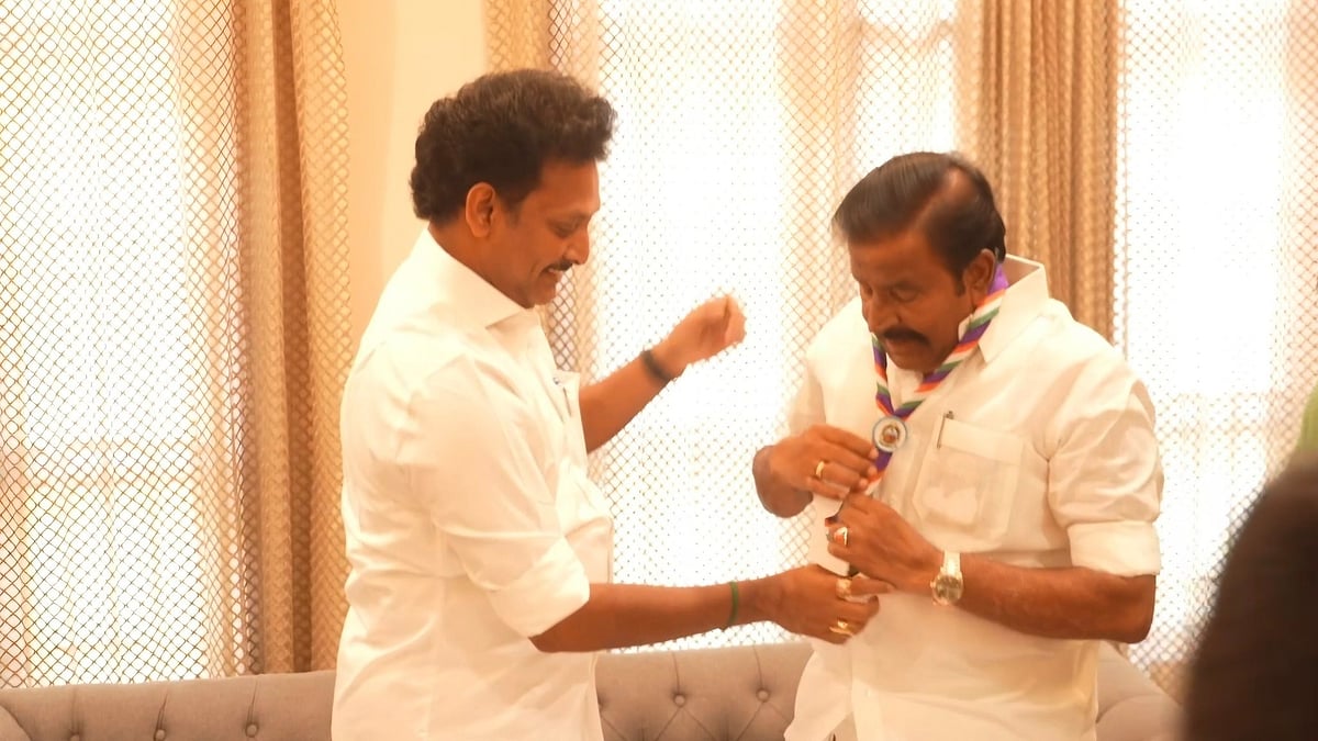 கலைஞர் நூற்றாண்டு நினைவு பெருந்திரளணி! : துணைத் தலைவராக பொறுப்பேற்றுக்கொண்டார் அமைச்சர் கே.என்.நேரு!