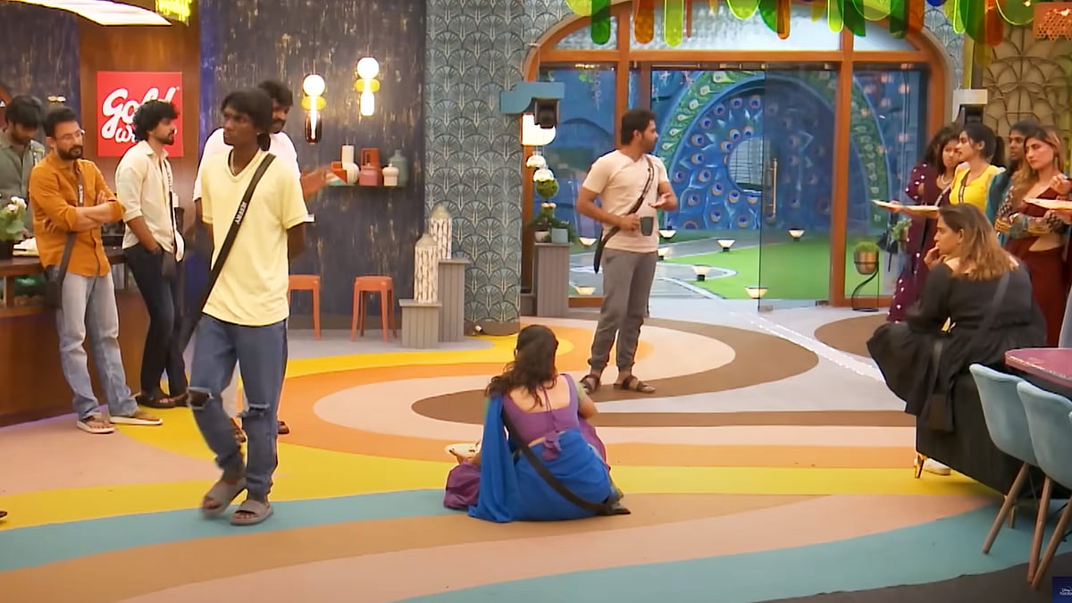 BB 8 - Awkward ஆ இருந்தது : சௌந்தர்யா குறித்து சத்யா சர்ச்சை பேச்சு : வறுத்தெடுத்த விஜய் சேதுபதி... 