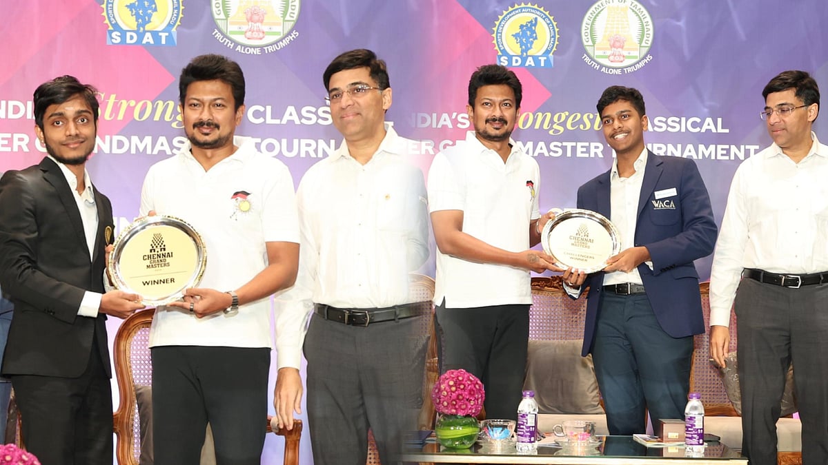 சென்னை கிராண்ட் மாஸ்டர்ஸ் செஸ் போட்டி : 2 பிரிவுகளிலும் பட்டத்தை தட்டிச் சென்ற தமிழ்நாட்டு வீரர்கள் !