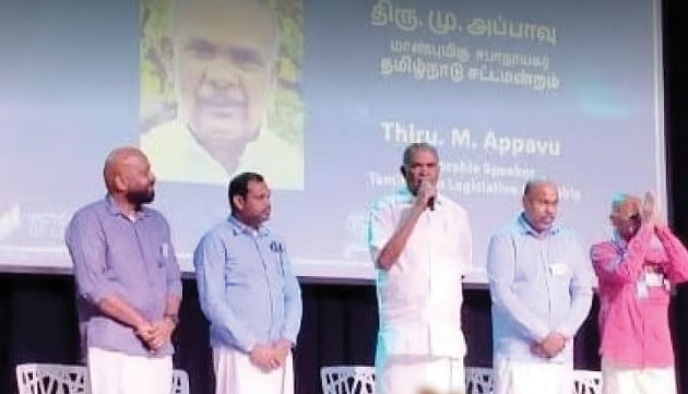 ”மொழியை பாதுகாத்ததால்தான் தமிழன் என்று நாம் அழைக்கப்படுகிறோம்” : மெல்போர்னில் அப்பாவு  பேச்சு!