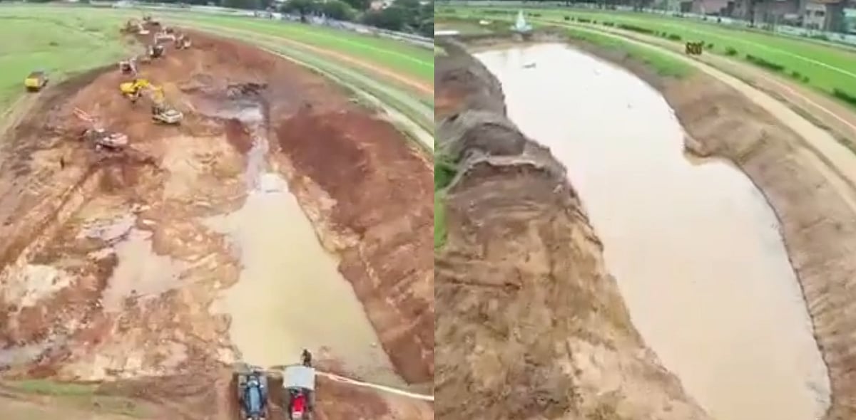 வேளச்சேரி மழை வெள்ளத்துக்கு முற்றுப்புள்ளி : பயன்பாட்டுக்கு வந்த கிண்டி ரேஸ் கிளப் மைதான புதிய குளங்கள் !