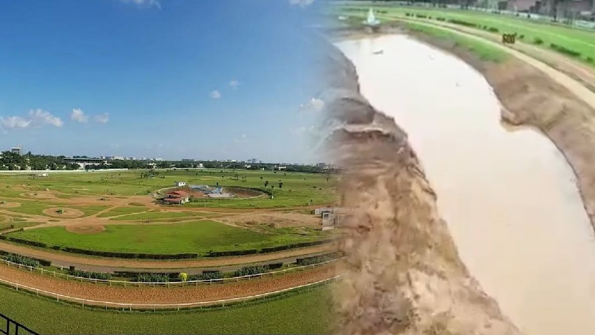 வேளச்சேரி மழை வெள்ளத்துக்கு முற்றுப்புள்ளி : பயன்பாட்டுக்கு வந்த கிண்டி ரேஸ் கிளப் மைதான புதிய குளங்கள் !