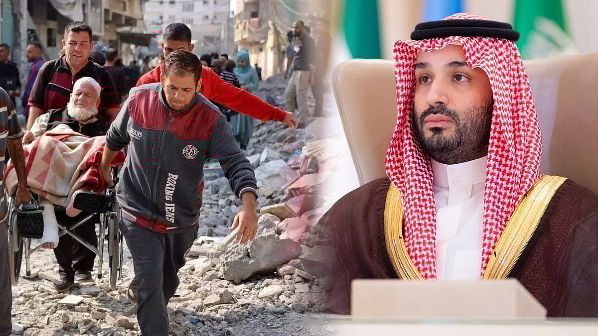 "காசாவில் எங்கள் சகோதரர்களை இஸ்ரேல் இனப்படுகொலை செய்கிறது" - சவூதி அரேபியா காட்டம் ! 