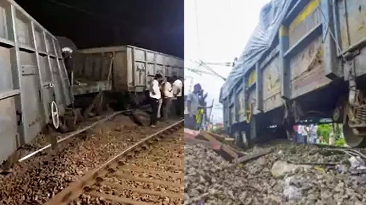 தெலங்கானாவில் சரக்கு ரயில் தடம் புரண்டு விபத்து : மோடி ஆட்சியில் சீரழிவை சந்திக்கும் ரயில்வே துறை ! 