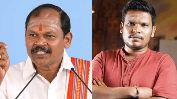 உயர்நீதிமன்ற வளாகத்தில் அர்ஜுன் சம்பத் மகன் கைது! : வெறுப்பு பேச்சு சர்ச்சையானதையடுத்து நடவடிக்கை!