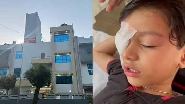 இடது கண்ணிற்கு பதில் வலது கண்ணில் அறுவை சிகிச்சை.. உ.பி. மருத்துவரின் அலட்சியத்தால் கதறும் சிறுவன்!