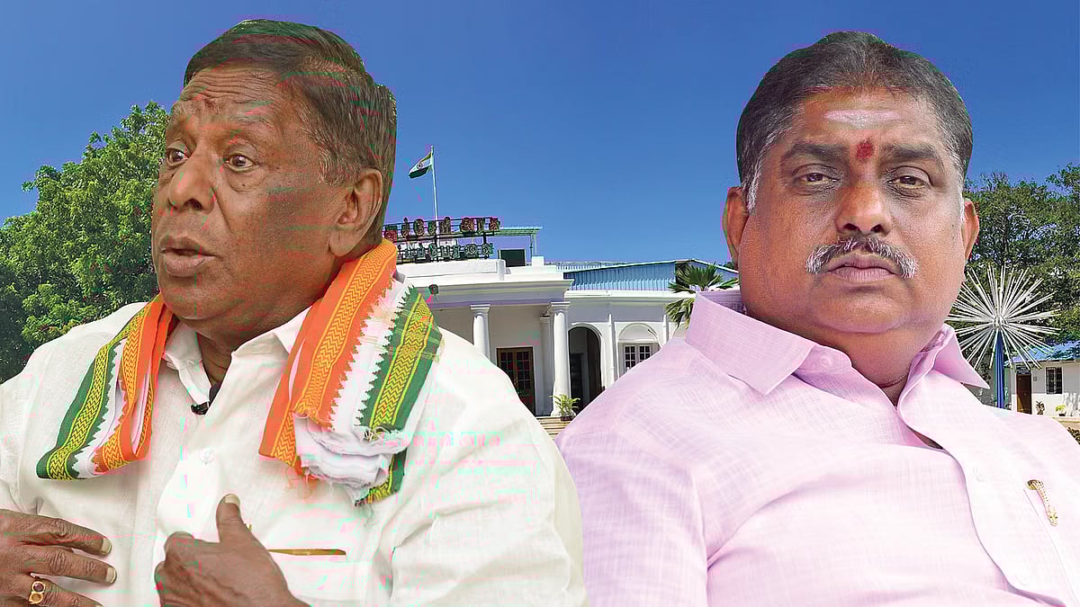 புதுச்சேரியில் சட்ட ஒழுங்கு பிரச்னை : “பாஜக அமைச்சர்தான் காரணம்...” முன்னாள் முதலமைச்சர் நாராயணசாமி!