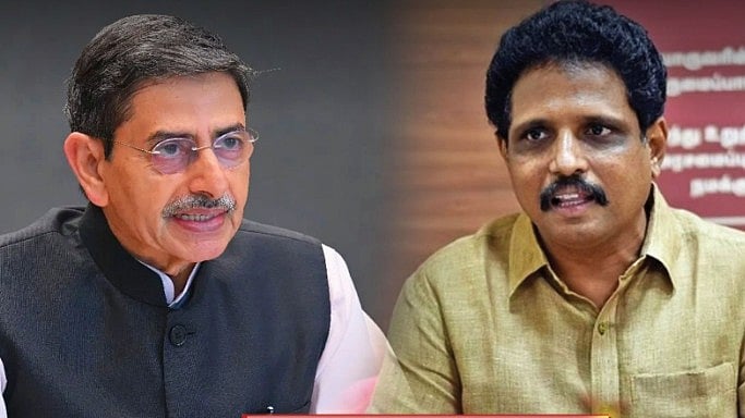 ”மின்சாரத்தில் எப்படி கைவைக்க முடியாதோ அதுபோல் வள்ளுவத்தில் கைவைக்க முடியாது” : சு.வெங்கடேசன் MP ஆவேசம்!