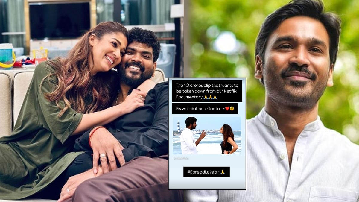 நயன் vs தனுஷ் மோதல்... “இதுதான் பா அந்த ரூ.10 கோடி கிளிப்..” - வீடியோவை வெளியிட்டு விக்னேஷ் சிவன் பதிலடி!