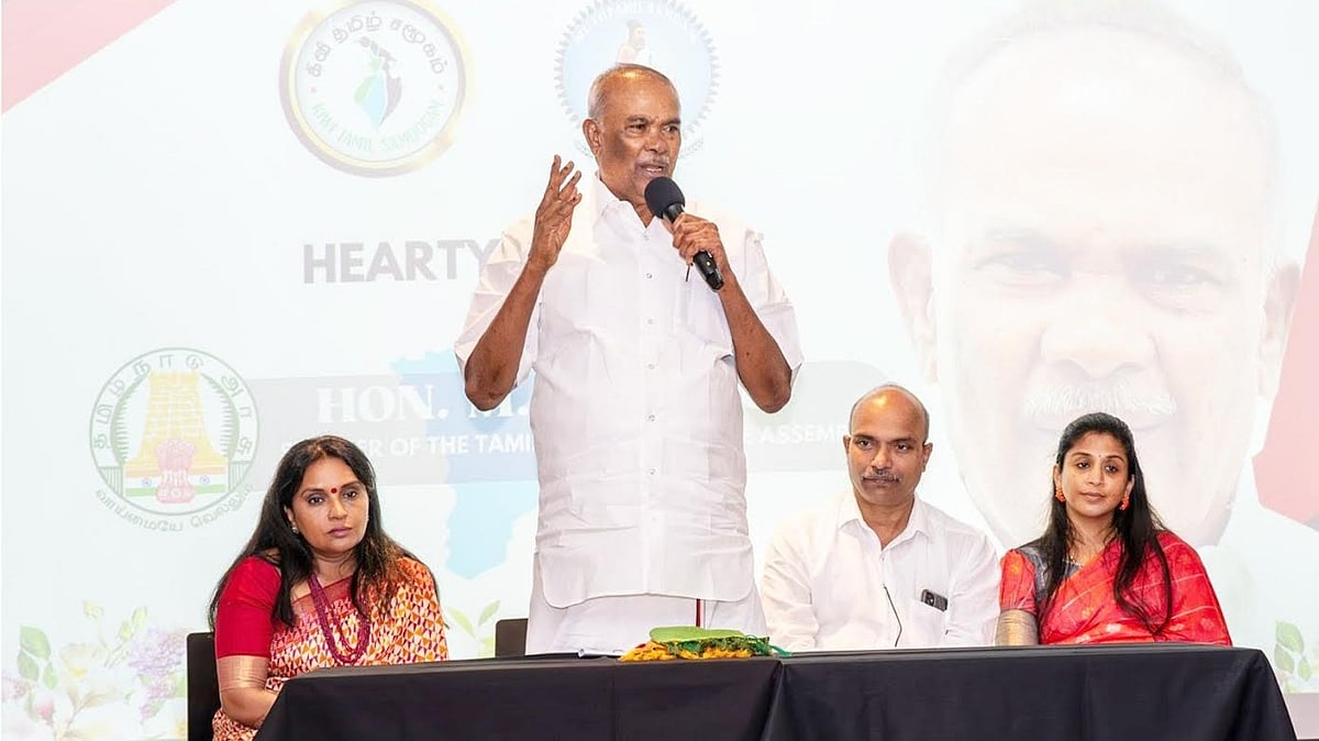 ”தமிழ் மொழியை யாராலும் அழிக்க முடியாது” : நியூஸிலாந்தில் கம்பீரமாக ஒலித்த அப்பாவு! 