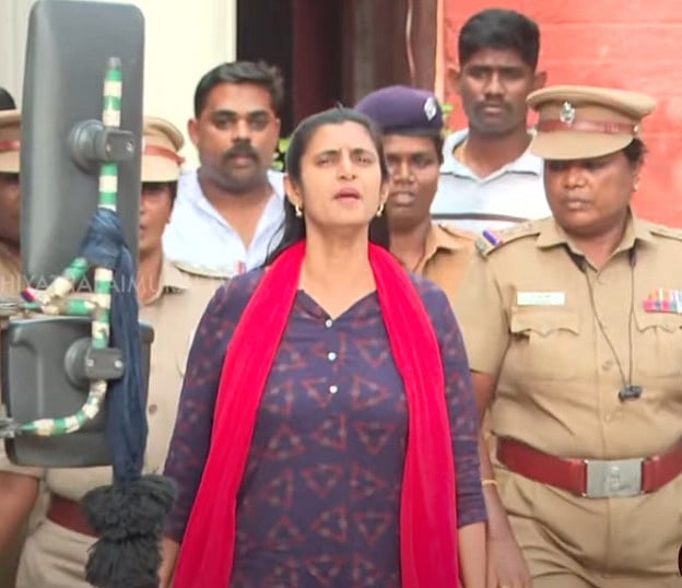 அவதூறு பேச்சு... பதுங்கியிருந்த நடிகை கஸ்தூரி கைது... புழல் சிறையில் அடைப்பு !