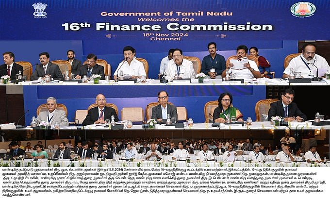 ”50% நிதி பகிர்ந்தளிக்க வேண்டும்” : 16-வது நிதி ஆணையக்குழுவுக்கு தமிழ்நாடு அரசின் பரிந்துரைகள் என்ன?