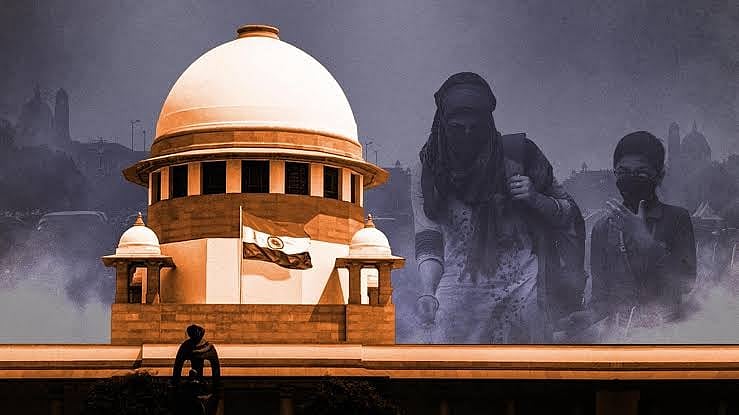 நீதிமன்றத்தில் காணொளி மூலம் வழக்கு விசாரணை! : டெல்லி காற்று மாசு எதிரொலி!