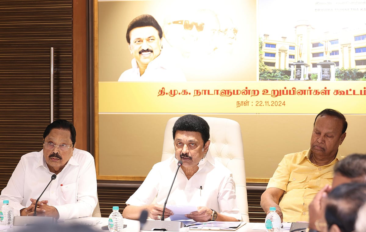 BJP அஜெண்டா.. “அதற்கு நாம் இடம் கொடுத்துவிடக் கூடாது” - திமுக MP-க்கள் கூட்டத்தில் முதலமைச்சர் கறார் ?
