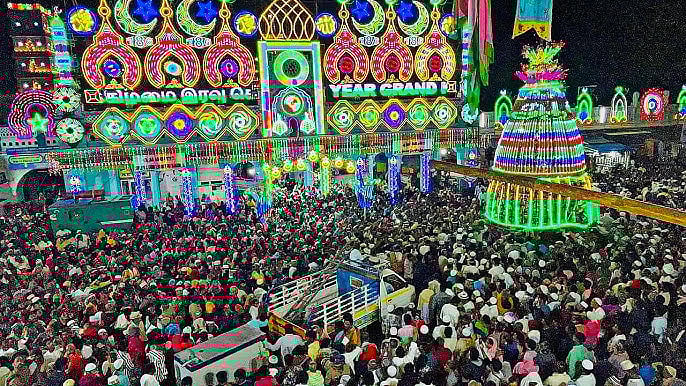 நாகூர் சந்தனக்கூடு திருவிழா ஏற்பாடுகள்! : நேரில் ஆய்வு செய்தார் துணை முதலமைச்சர் உதயநிதி ஸ்டாலின்!