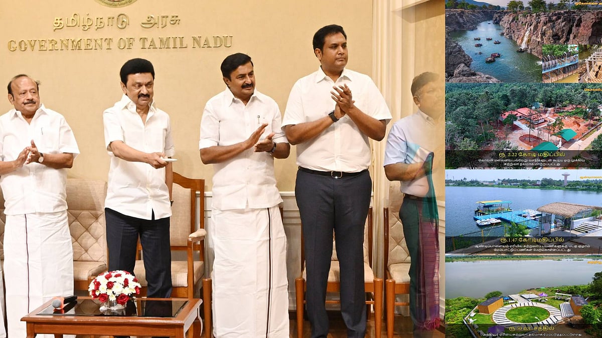 ரூ.27.34 கோடி செலவில் மேம்படுத்தப்பட்ட 7 சுற்றுலாத் தலங்கள் : முதலமைச்சர் மு.க.ஸ்டாலின் திறந்து வைத்தார்!