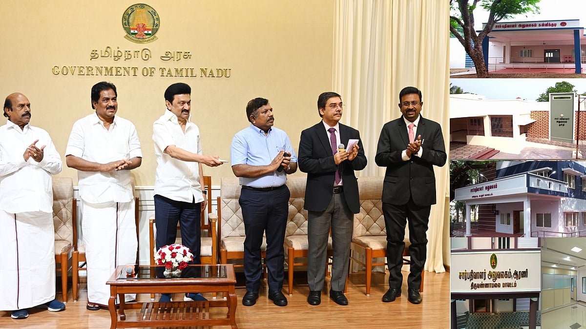 ரூ.30.27 கோடி செலவில் 17 புதிய சார்பதிவாளர் அலுவலகங்கள்! : முதலமைச்சர் மு.க.ஸ்டாலின் திறந்து வைத்தார்!