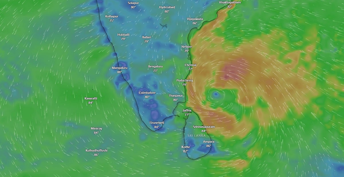 வங்கக்கடலில் உருவாகிறது புயல்: நாளை கரையை கடக்கும் இடத்தை அறிவித்தது வானிலை ஆய்வு மையம்!