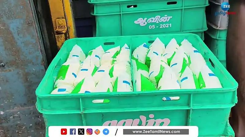ஃபெஞ்சல் புயல் : தடையின்றி பால் விநியோகம் செய்த ஆவின் நிர்வாகம்... 15 இலட்சம் லிட்டர் பால் விற்பனை !