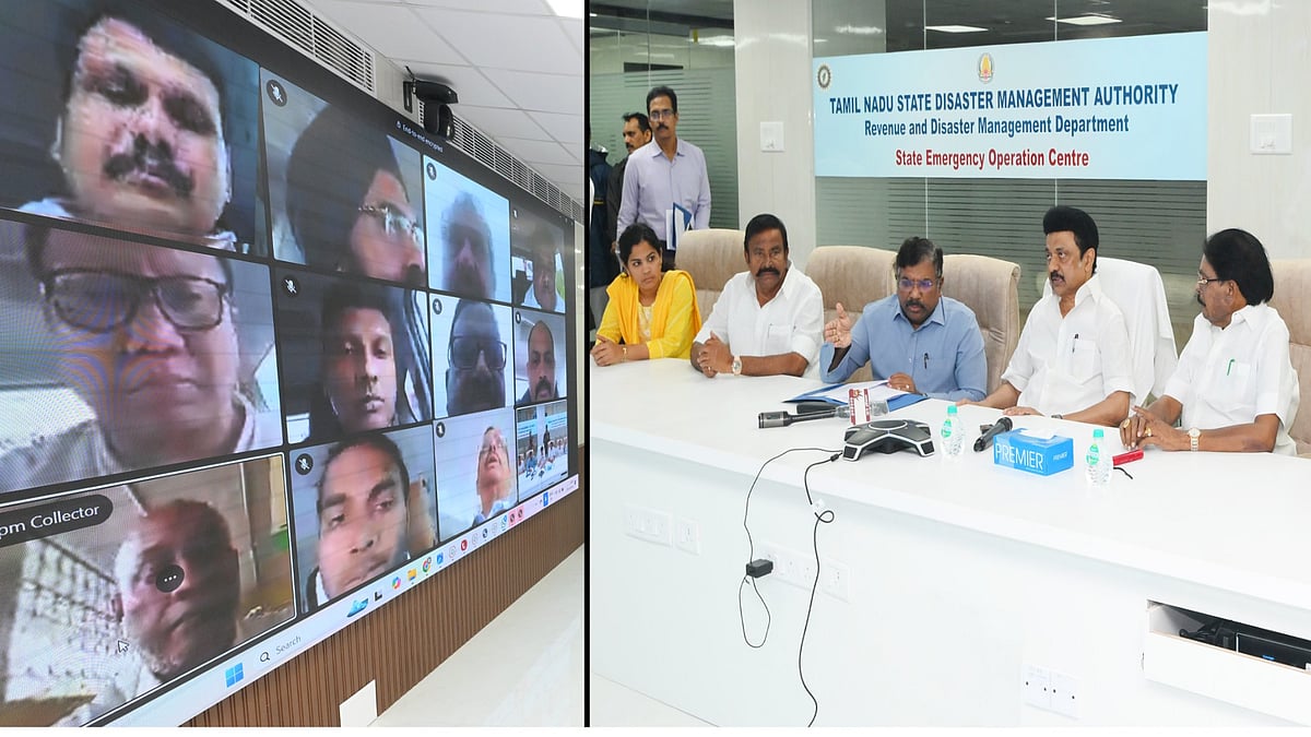 ஃபெஞ்சல் புயல் : அவசரகால செயல்பாட்டு மையத்தில் முதலமைச்சர் ஆய்வு - அதிகாரிகளுக்கு அறிவுறுத்தல்!