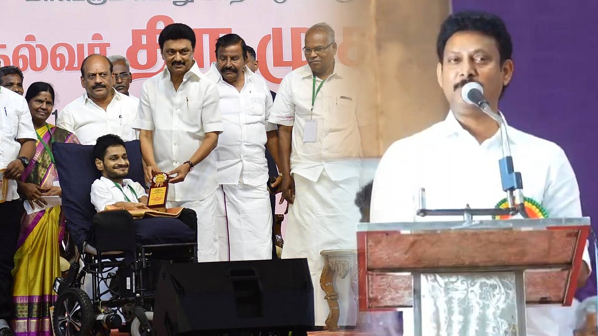 ”முதலமைச்சரின் மனதுக்கு நெருக்கமான துறை மாற்றுத்திறனாளிகள் நலத்துறைதான்” - அமைச்சர் அன்பில் மகேஸ் ! 