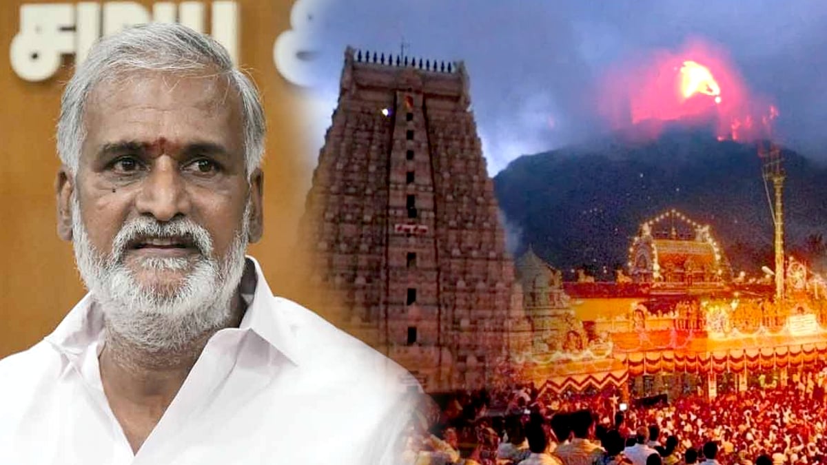 திருவண்ணாமலை கிரிவலம் : “பாதைகள் போர்கால அடிப்படையில் சரி செய்யப்படும்” - அமைச்சர் சேகர்பாபு !