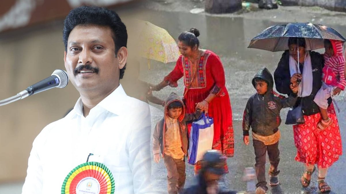 ஃபெஞ்சல் புயல் : பள்ளிகளில் மேற்கொள்ளவேண்டிய நடவடிக்கைகள் என்ன ? - அமைச்சர் அன்பில் மகேஸ் அறிவுறுத்தல் ! 