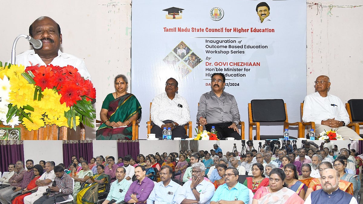 ”எதிர்கால இந்தியாவை கட்டமைக்கும் தமிழ்நாடு உயர்கல்வித்துறை” : பெருமையுடன் சொன்ன அமைச்சர் கோவி.செழியன்!