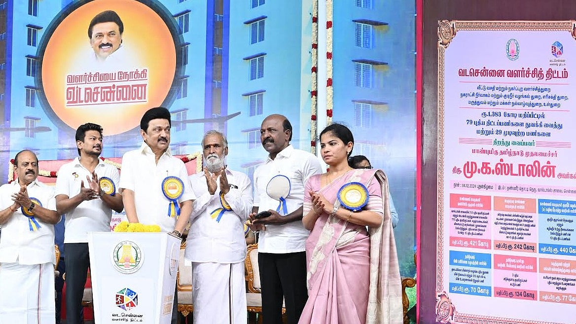 ரூ.1383  கோடி :  79 புதிய திட்டப் பணிகளுக்கு அடிக்கல் நாட்டினார் முதலமைச்சர் மு.க.ஸ்டாலின் - அதன் விவரம்!