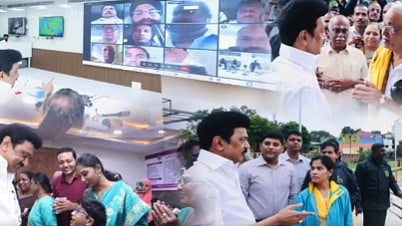 ஃபெஞ்சல் புயல் மீட்பு பணி : மக்களை இயல்பு நிலைக்கு மீட்டுவரும் திராவிட மாடல் அரசு - அமைச்சர் அறிக்கை!