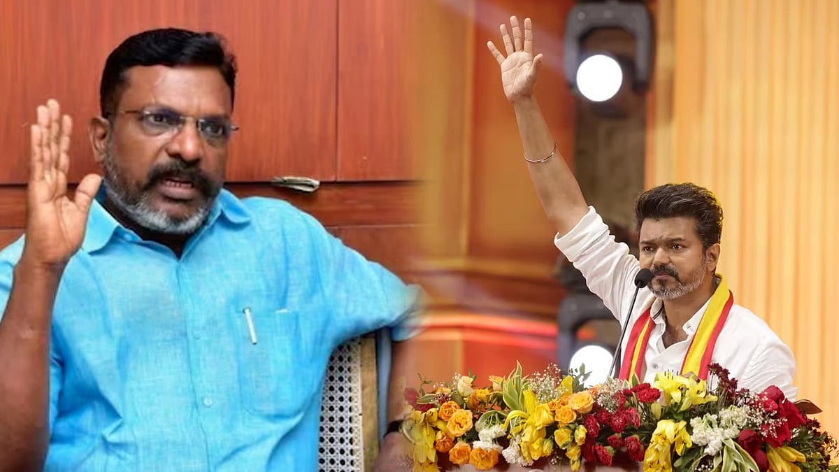 "சனாதன சக்திகளின் சூழ்ச்சி, எந்த போராட்டத்தையும் நடத்தாதவர்தான் நடிகர் விஜய்"- திருமாவளவன் தாக்கு !  