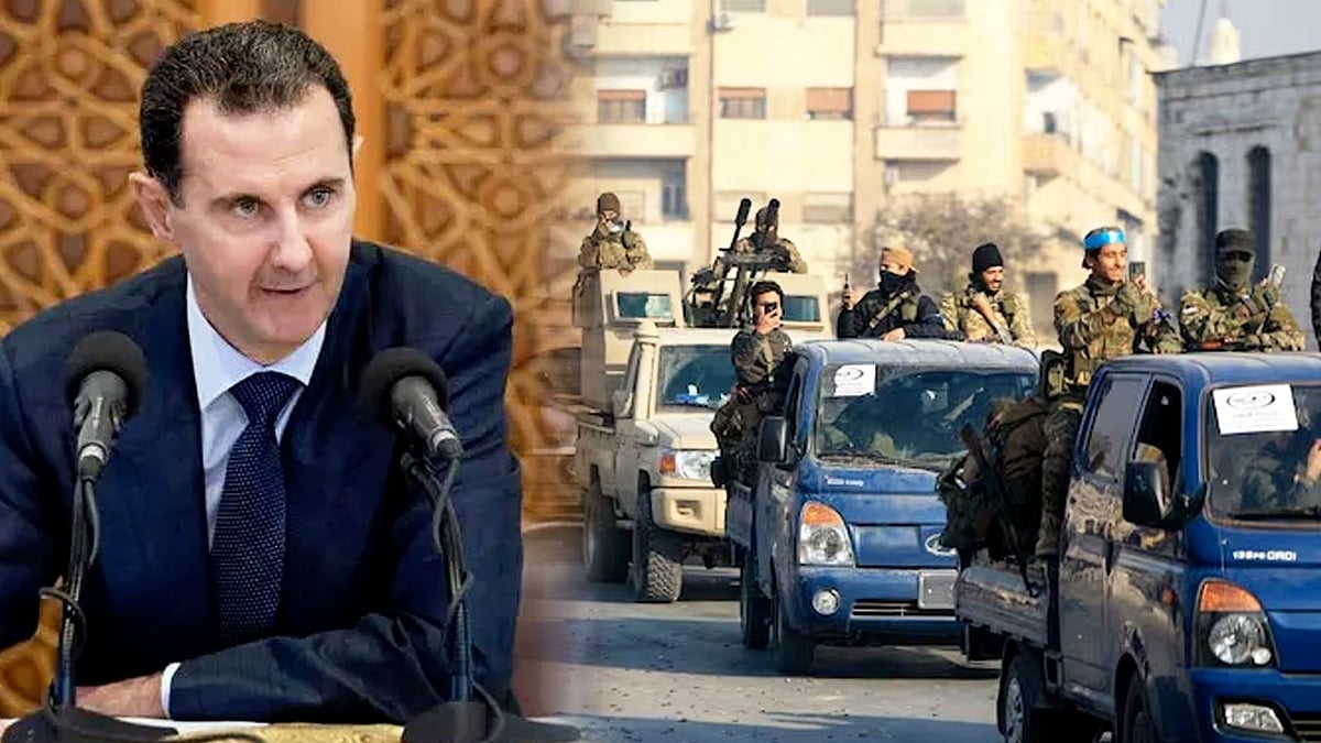 சிரியாவில் தலைநகரை கைப்பற்றிய கிளர்ச்சியாளர்கள் ?  ஈரான், ரஷ்யா நாடுகளுக்கு பெரும் பின்னடைவு ! 