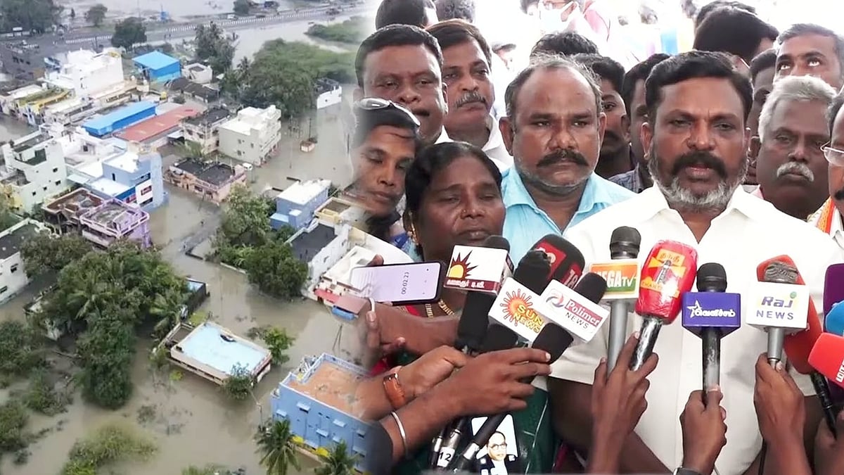 “புயல் நிவாரண நிதியில் ஒன்றிய அரசு வழக்கம்போல தமிழ்நாட்டு மக்களை வஞ்சித்துவிட்டது!” : தொல். திருமாவளவன்!