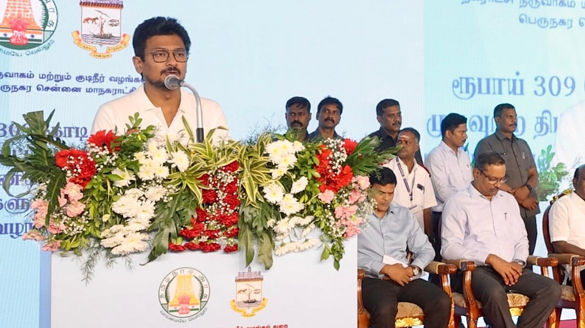 “தி.மு.க.வை தவிர்த்துவிட்டு சென்னையின் வளர்ச்சி வரலாற்றை எழுத முடியாது!” : துணை முதலமைச்சர் பெருமிதம்!