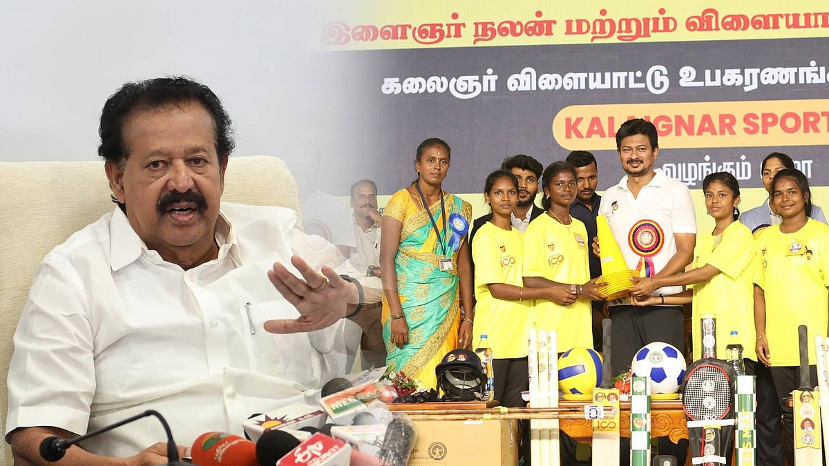 "தமிழ்நாடு விளையாட்டில் சிறந்து விளங்க காரணம் துணை முதலமைச்சர் உதயநிதிதான்" - அமைச்சர் பொன்முடி !  