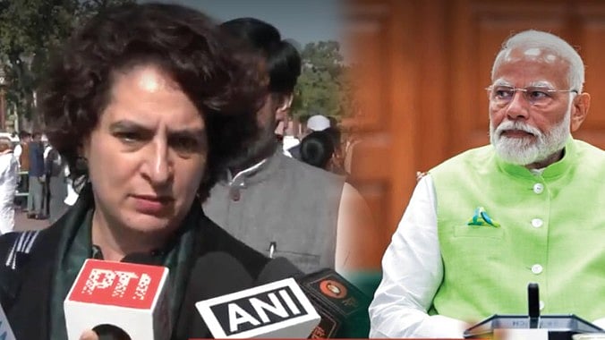 ”பிரதமர் மோடியை இதுவரை நாடாளுமன்றத்தில் பார்க்கவில்லை” : பிரியங்கா காந்தி MP குற்றச்சாட்டு!