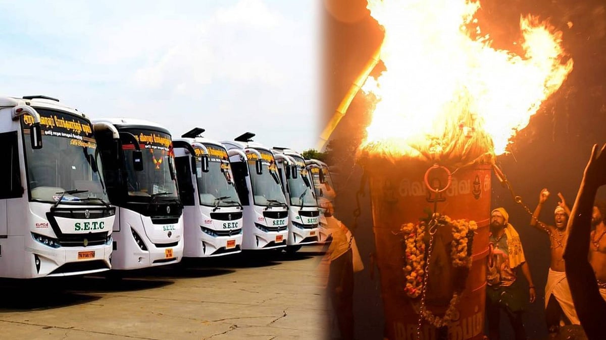 கோயம்பேட்டில் இருந்து திருவண்ணாமலைக்கு சிறப்பு பேருந்துகள்! : சிரமமின்றி பொதுமக்கள் பயணம்!