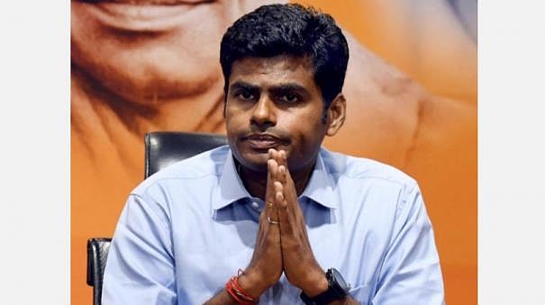 ஒன்பது வரிக்குள் ஒன்பது பல்டிகள்... இதுதான் அண்ணாமலை லண்டனில் கற்ற பாடமா - முரசொலி கிண்டல் !