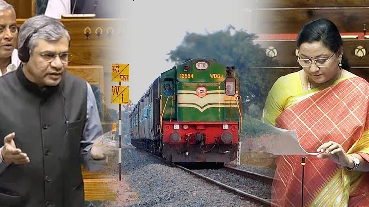 தமிழ்நாட்டில் தரம் உயர்த்தப்படும்  71 ரயில் நிலையங்கள் - திமுக எம்.பி கேள்விக்கு ஒன்றிய அமைச்சர் பதில் !