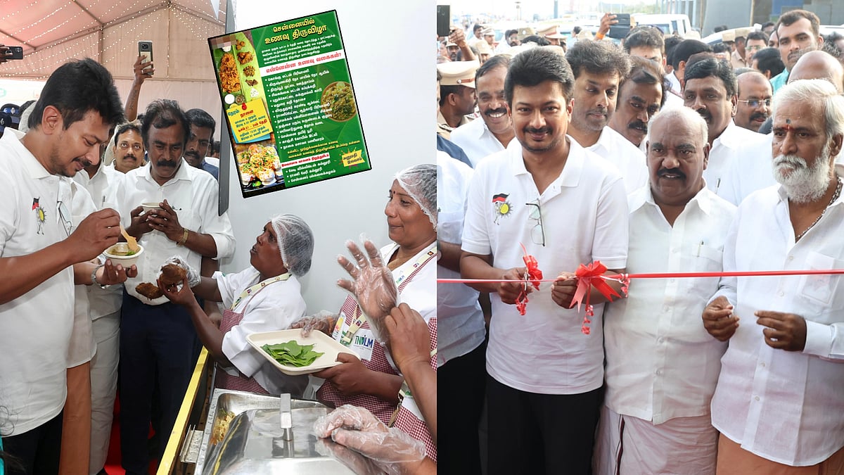 உணவு பிரியர்களுக்காக முதல்முறை... 45 அரங்குகளுடன் மெரினா கடற்கரையில் தொடங்கியது உணவுத் திருவிழா.. விவரம்!