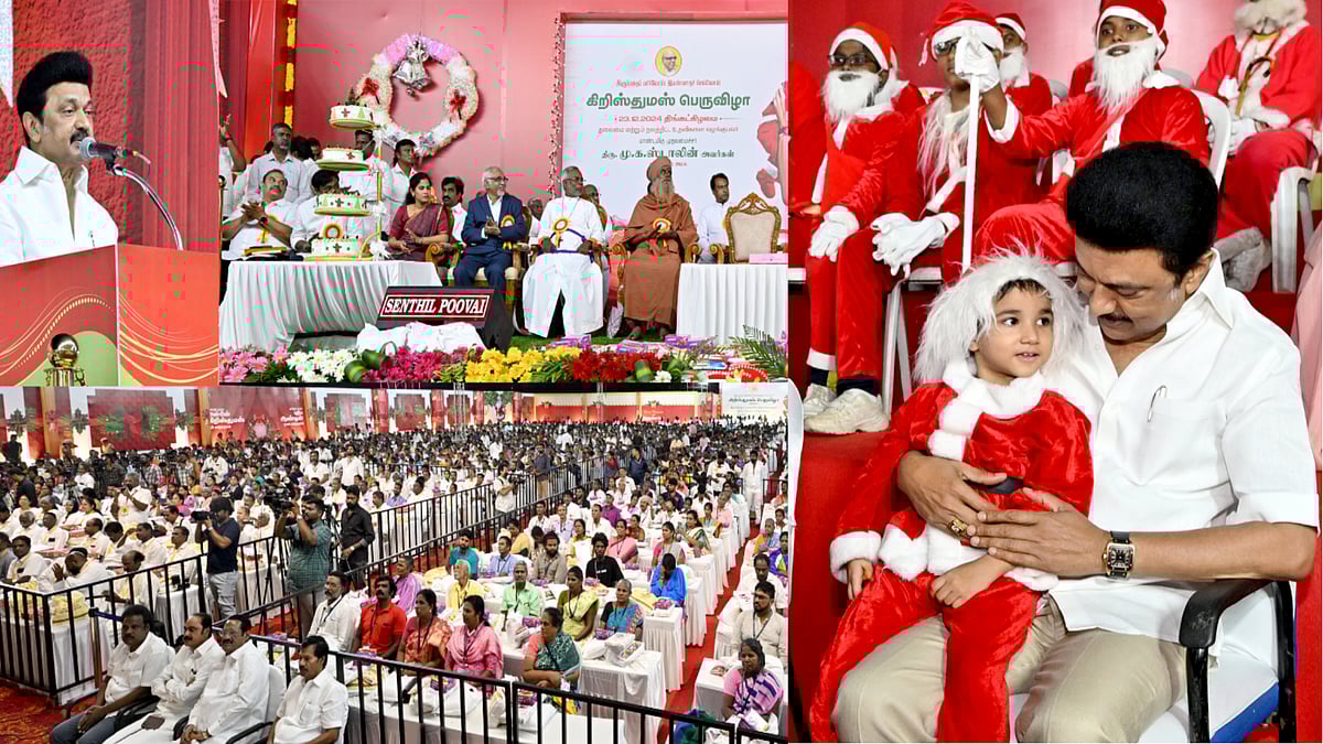 “இயேசுவின் அன்பு, அமைதி வழிதான் மிகவும் தேவை...” முதலமைச்சர் மு.க.ஸ்டாலின் கிறிஸ்துமஸ் வாழ்த்து!