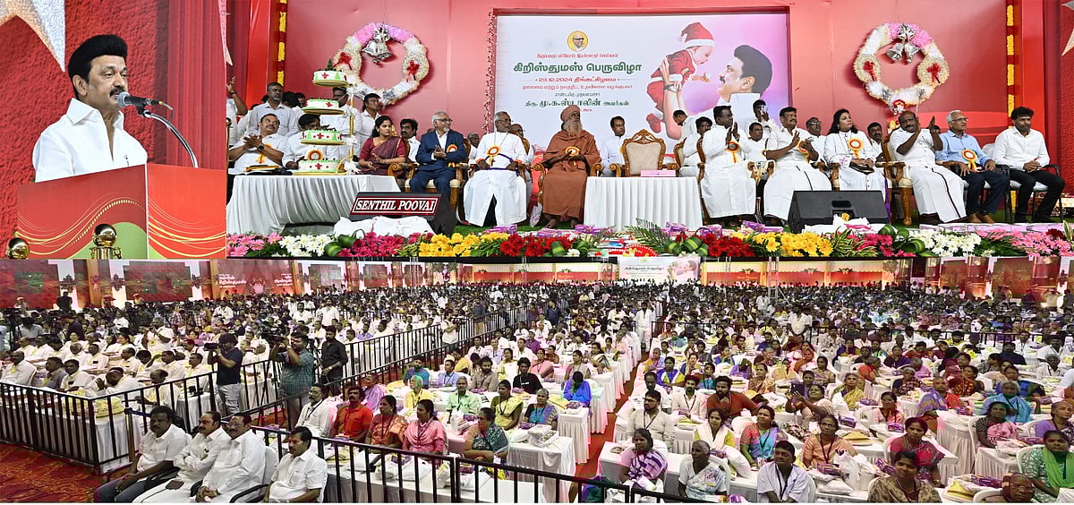 “இயேசுவின் அன்பு, அமைதி வழிதான் மிகவும் தேவை...” முதலமைச்சர் மு.க.ஸ்டாலின் கிறிஸ்துமஸ் வாழ்த்து!