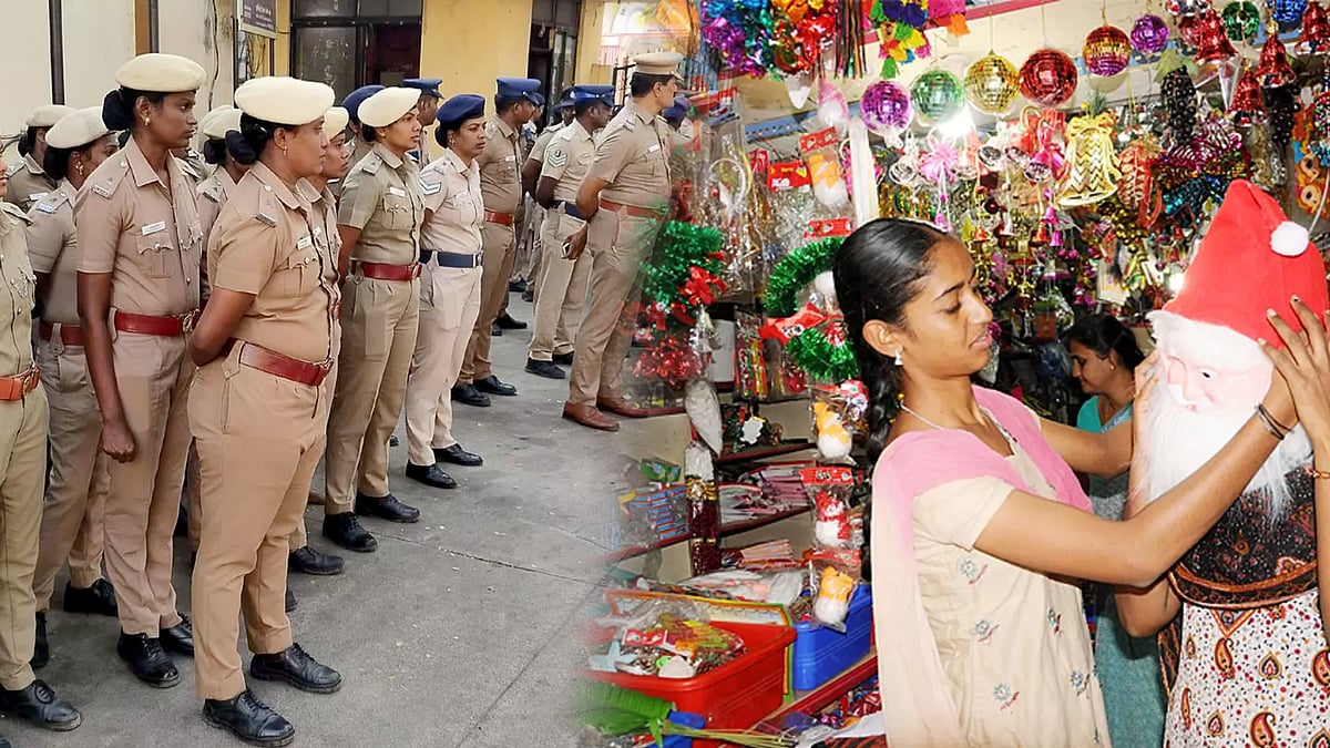 கிறிஸ்துமஸ் : சென்னையில் உள்ள தேவாலயங்களில் தீவிர கண்காணிப்பு; பாதுகாப்பு பணியில் 8000 போலீசார்!