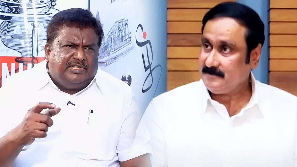 “மோடி அரசை கேள்வி கேட்க தைரியம் இருக்கிறதா?” - அன்புமணியை வெளுத்து வாங்கிய அமைச்சர் சிவசங்கர் !