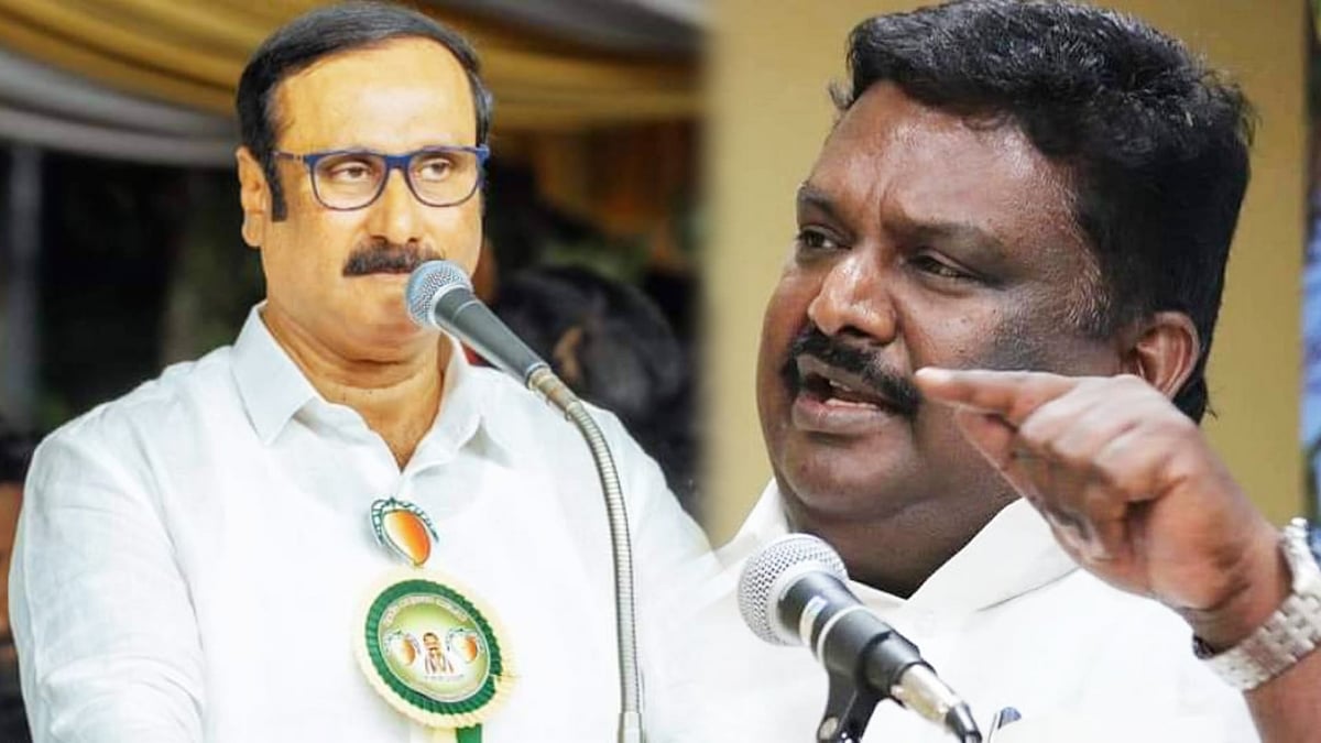 “மோடி அரசை கேள்வி கேட்க தைரியம் இருக்கிறதா?” - அன்புமணியை வெளுத்து வாங்கிய அமைச்சர் சிவசங்கர் !