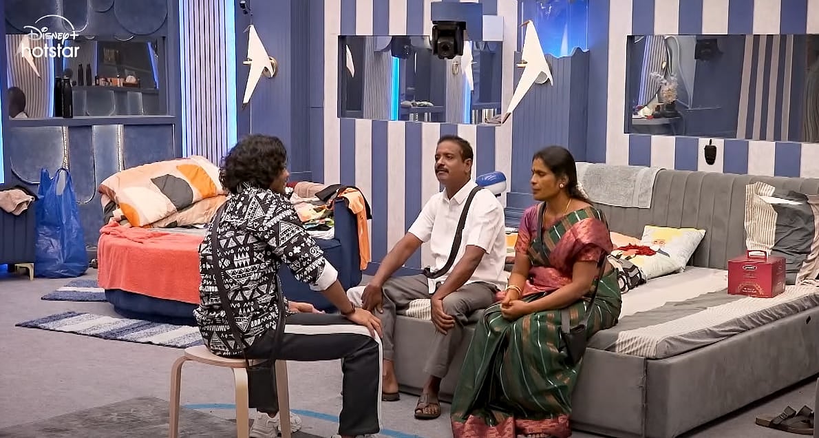 BB 8 Freeze task: ஒரு பக்கம் emotional, மற்றொரு பக்கம் குடும்பத்தினர் advice; விசாரிக்கும் விஜய் சேதுபதி!