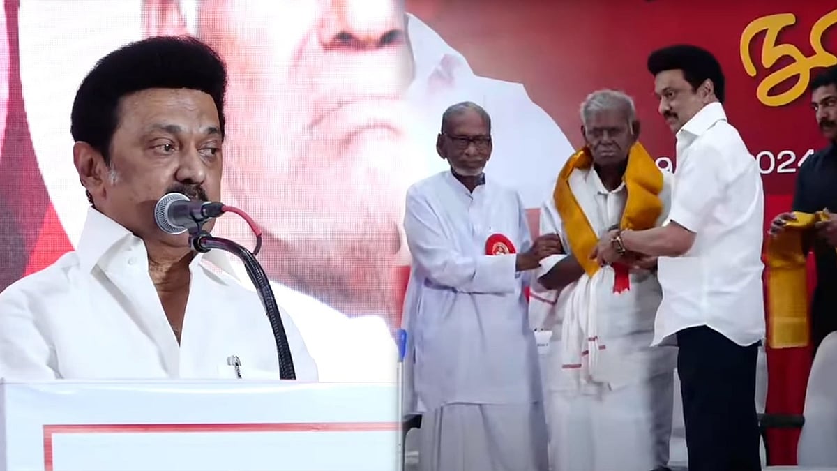 “பொதுவாழ்க்கைக்காகவே வாழ்ந்துகொண்டு இருக்கக்கூடிய மாமனிதர் நல்லகண்ணு!” : முதலமைச்சர் உரை!